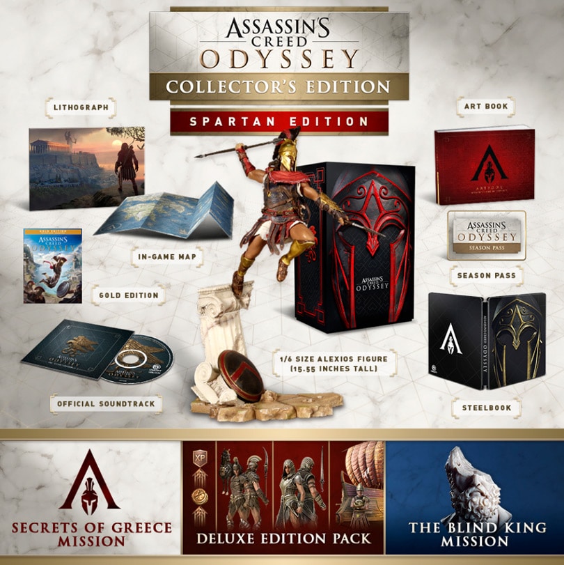 Assassin's Creed Origins - All Digital Deluxe DLCs (Gear Pack & Special  Mission) Season Pass DLC 