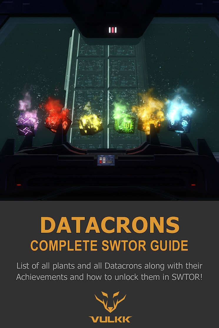 SWTOR Datacron Locations Guide and Achievements Lists Pin