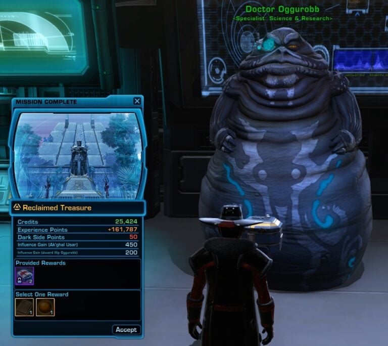 Reclaimed Treasure: SWTOR Alliance Alert Walkthrough - VULKK.com