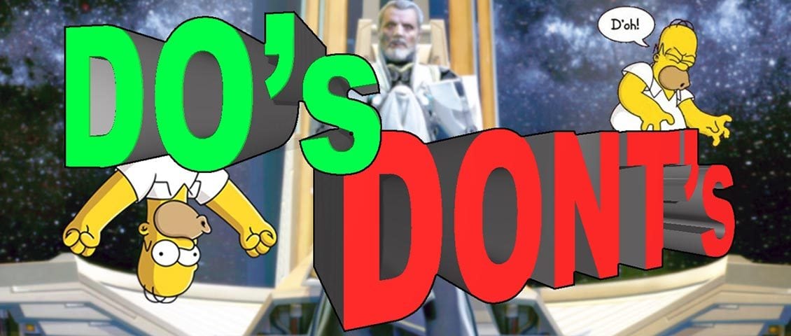 SWTOR DOs and DONTs Tips for Beginners (SWTOR Basics Series)