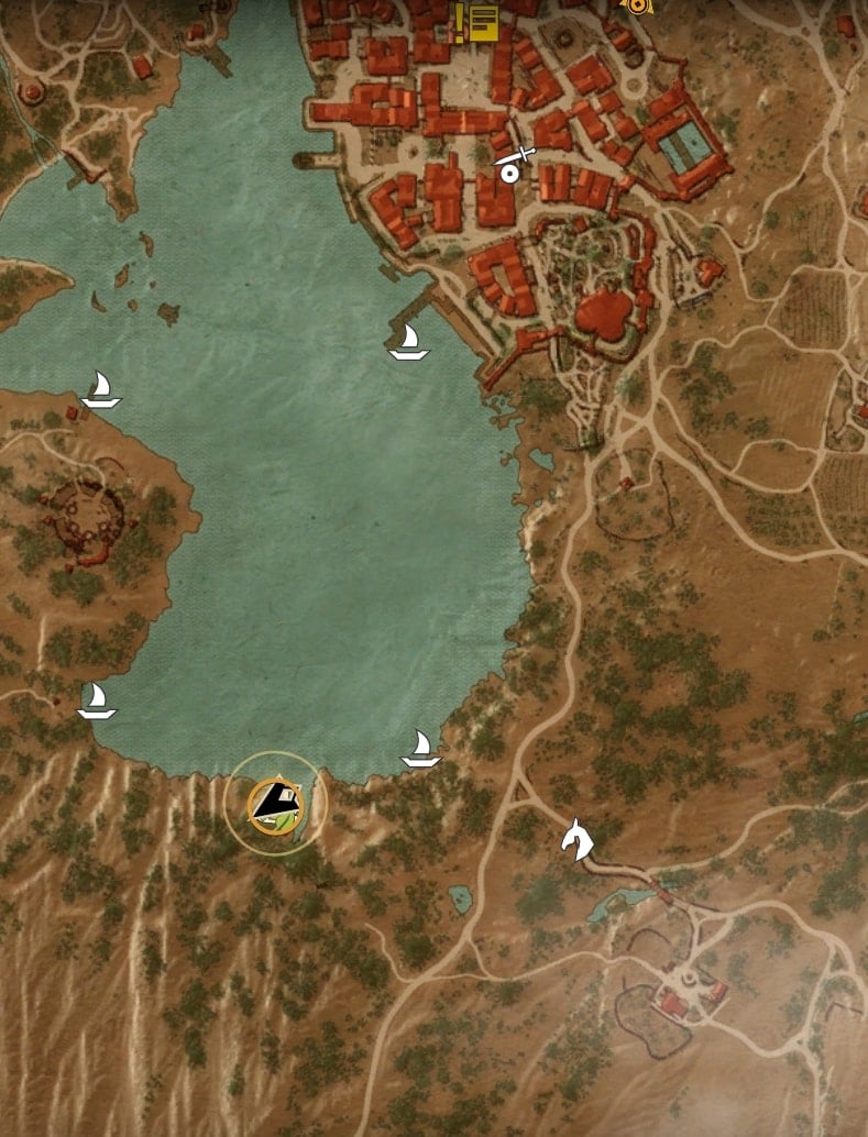 South Beauclair Lake-side View Place of Power Map Location
