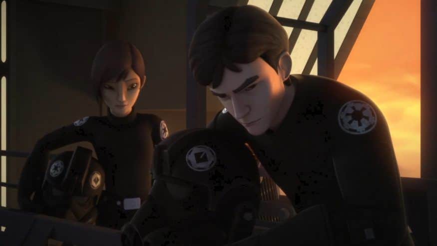 rebels season 3 episode 3 - sabine and wedge