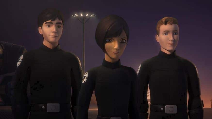 rebels season 3 episode 3 - sabine wedge and hobbie
