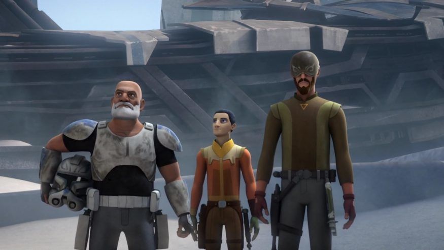 star wars rebels season 3 episode 6 the last battle - ezra kanan and rex
