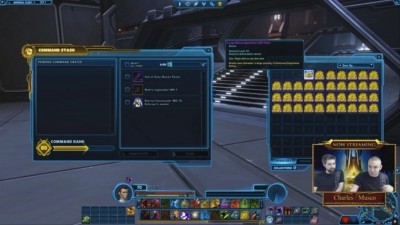 SWTOR KOTET Story Producer Live Stream what did we learn - command crate opening 3
