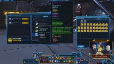 SWTOR KOTET Story Producer Live Stream what did we learn - command crate opening 2