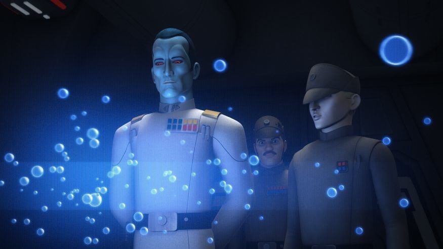 Star Wars Rebels Iron Squadron Episode Review and Analysis - Thrawn and Konstantine