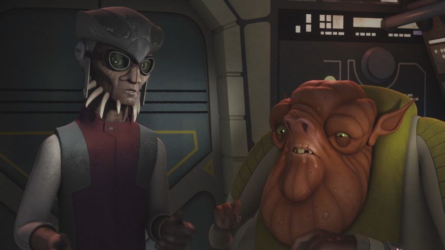 Star Wars Rebels The Wynkahthu Job Episode Review and Analysis - hondo and azmorigan