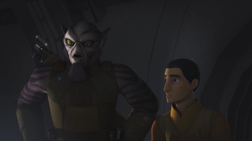 Star Wars Rebels The Wynkahthu Job Episode Review and Analysis - zeb and ezra