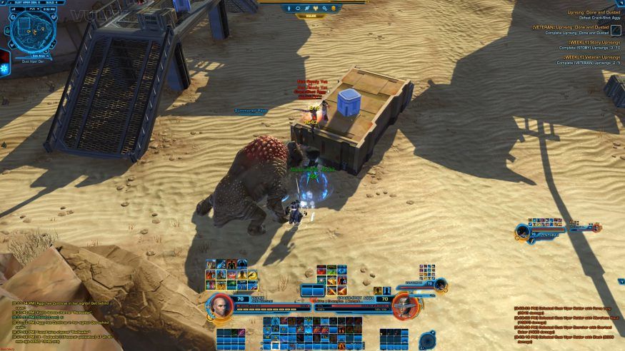 SWTOR Done and Dusted Uprising Guide - Crack-Shot Aggy - mechanics 1