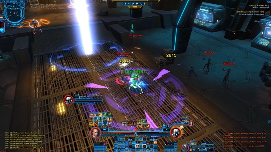 SWTOR Uprising Guide - Crimson Fang - Takkan Russco mechanics 3