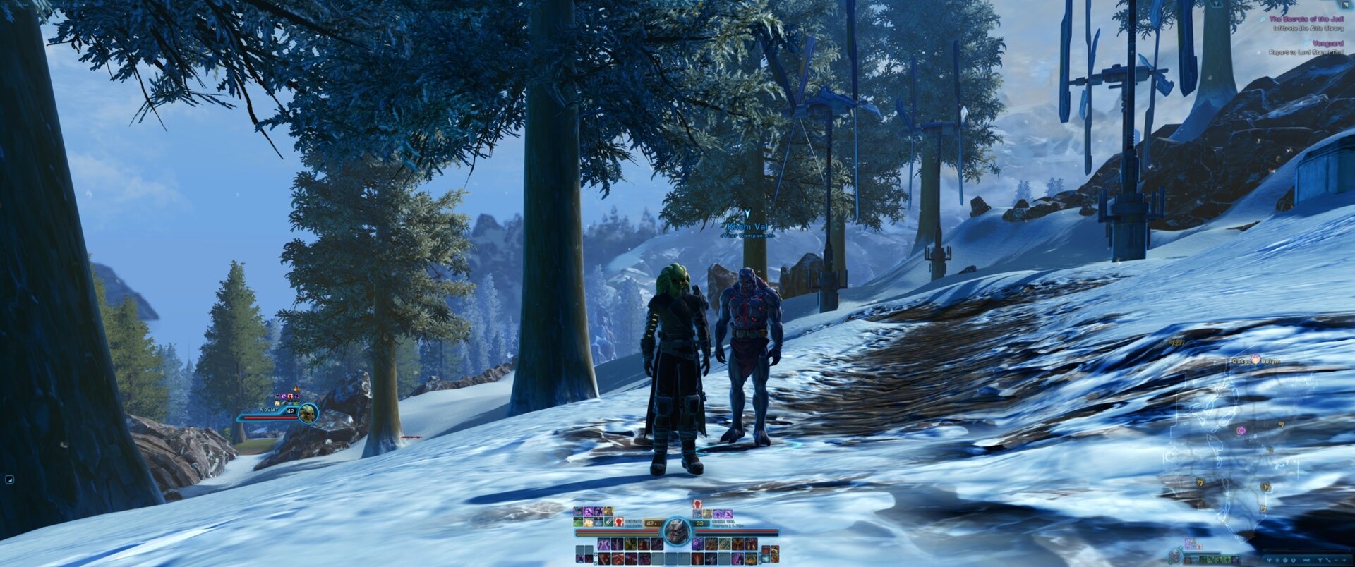 VULKK Minimalist SWTOR UI visual