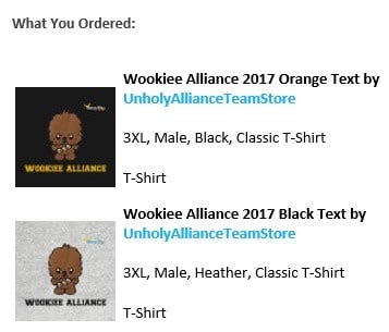 ExtraLife Wookiee Mistake T-shirt