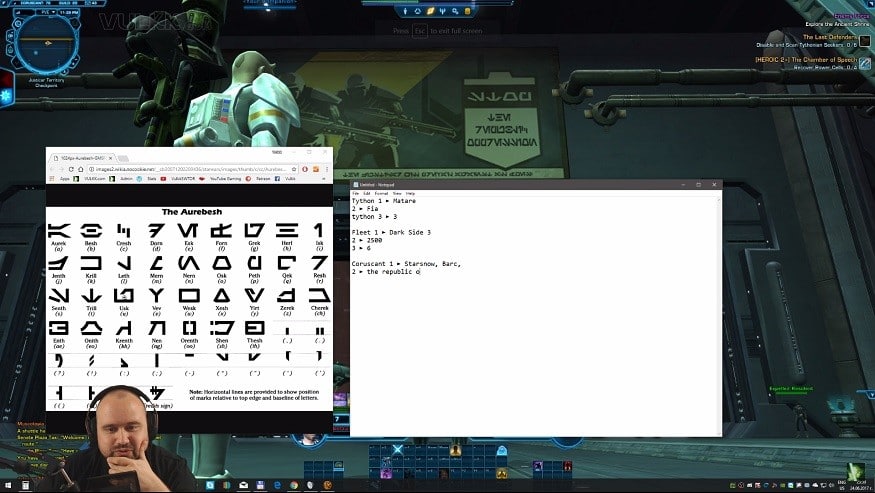 SWTOR Musco Madness Scavenging Hunt Event Objectives