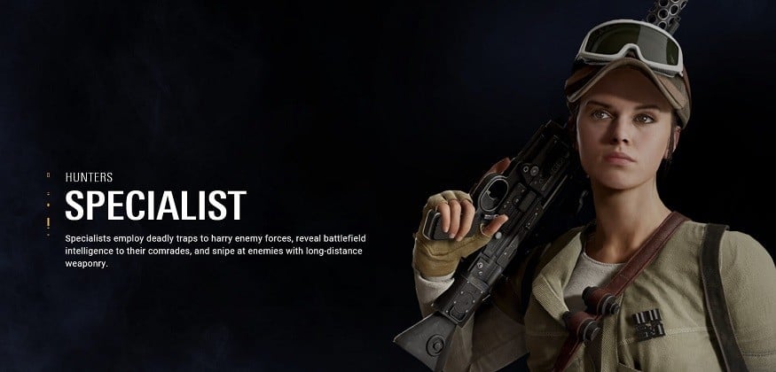 Star Wars Batlefront II Multiplayer Classes - Specialist