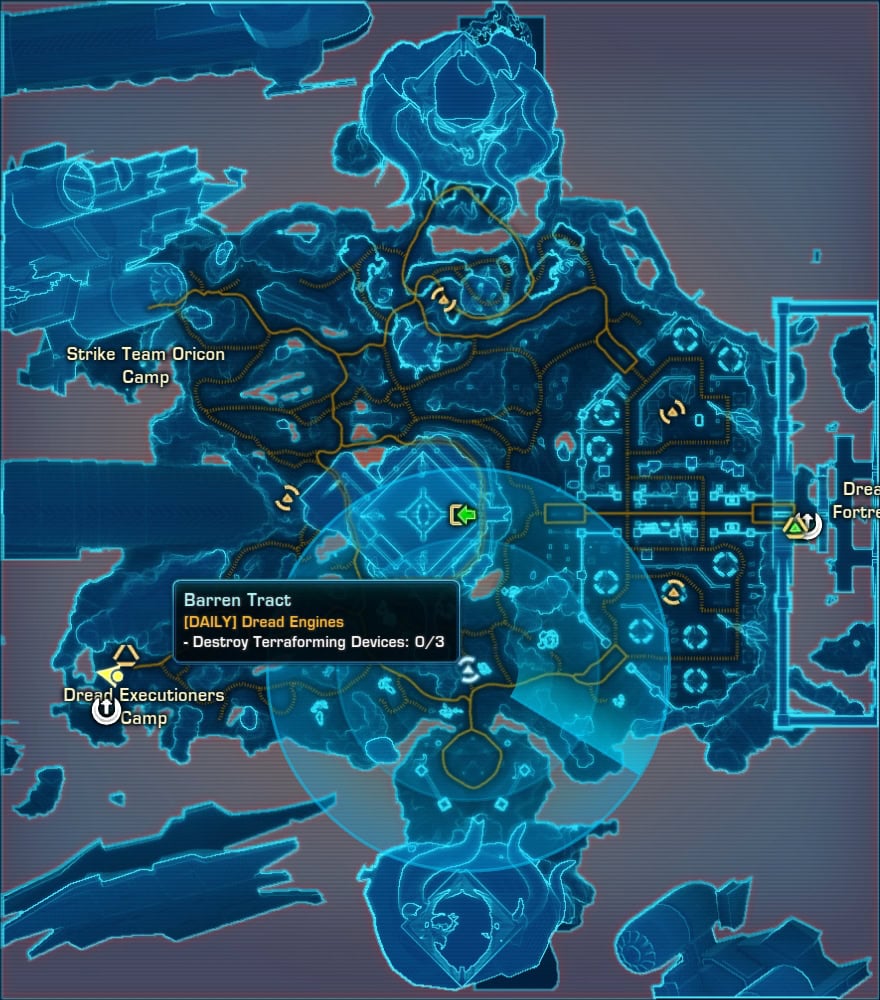 Dread Engines Map