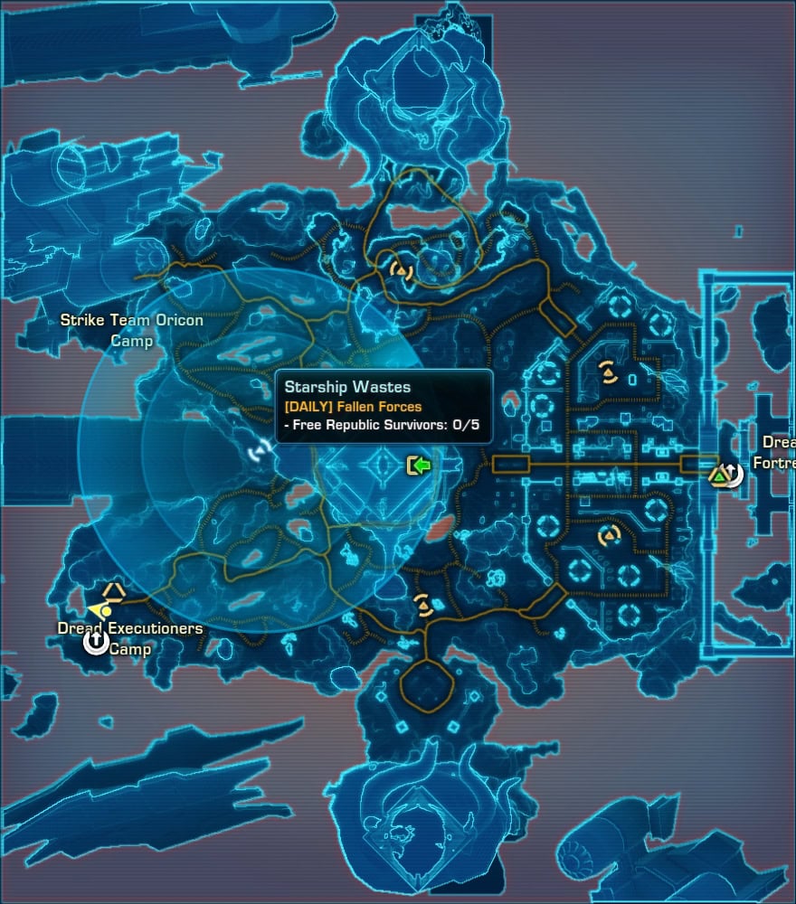Fallen Forces Map