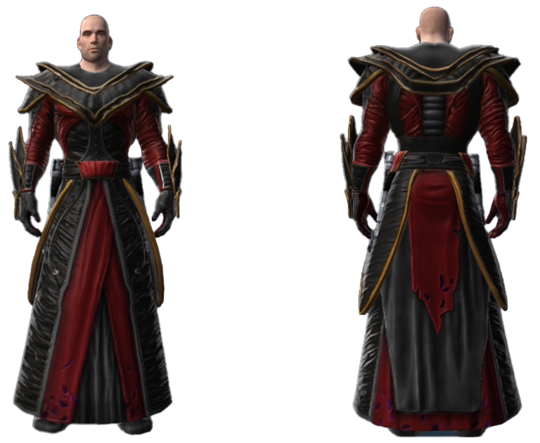 Hallowed Gothic Armor Set - with Oricon Dye