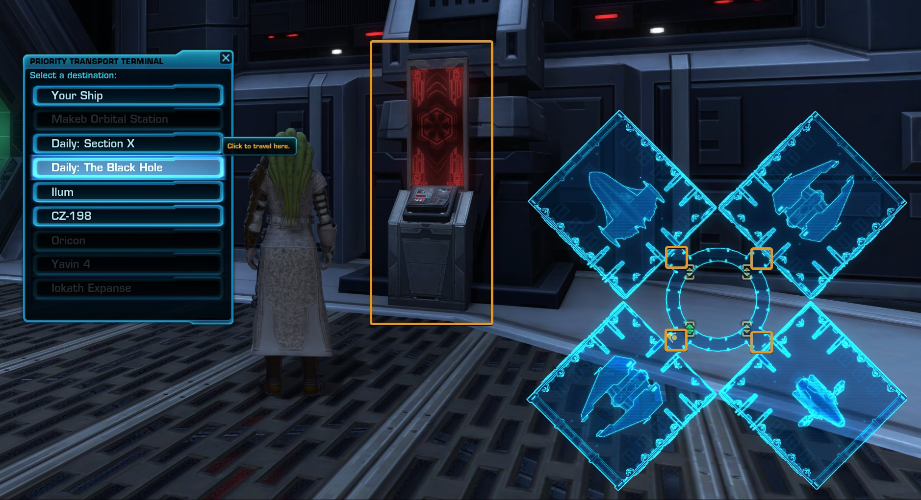 Mission Priority Terminal on the Fleet