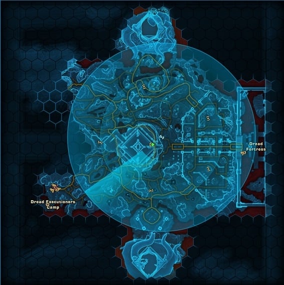 SWTOR Oricon Daily Mission Map - Oricon Decimation