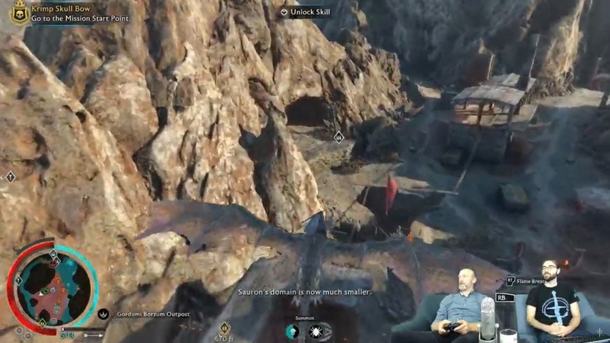 Shadow of War Mounted Skill Tree and Mounted Combat Overview - Riding a Drake