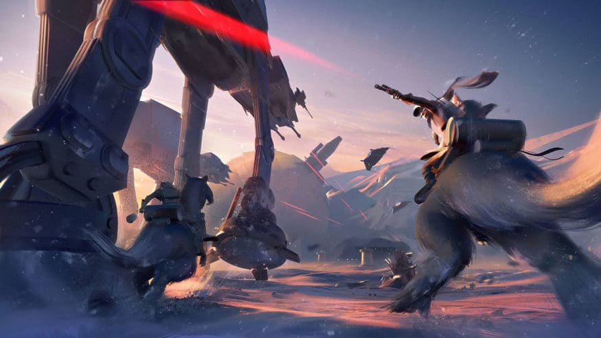 Star Wars Battlefront II Galactic Assault Multipalyr Mode Hoth