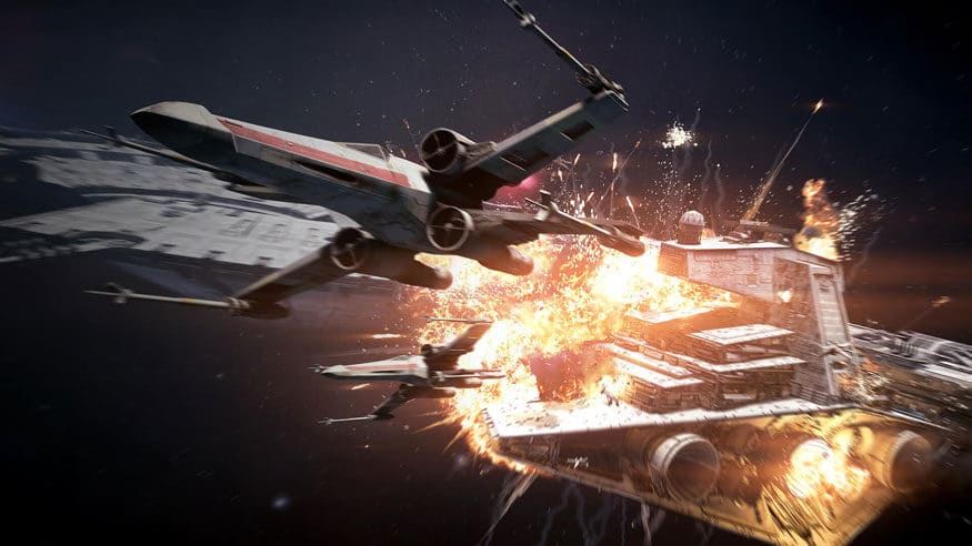 Star Wars Battlefront II Starfighter Assault Multiplayer Mode Fondor Imperial Shipyard