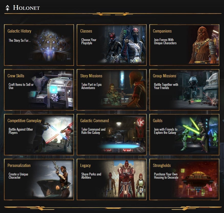 swtor holonet