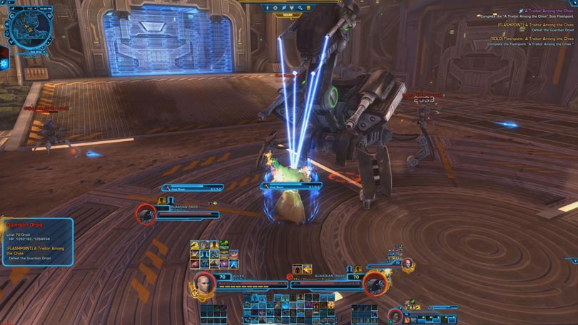 SWTOR-A-Traitor-Among-the-Chiss-Flashpoint-Guide---Guardian-Droid-Boss---Heat-Beam