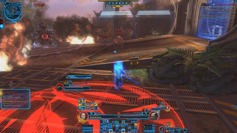SWTOR-A-Traitor-Among-the-Chiss-Flashpoint-Guide---Guardian-Droid-Boss---Mortar-Volley