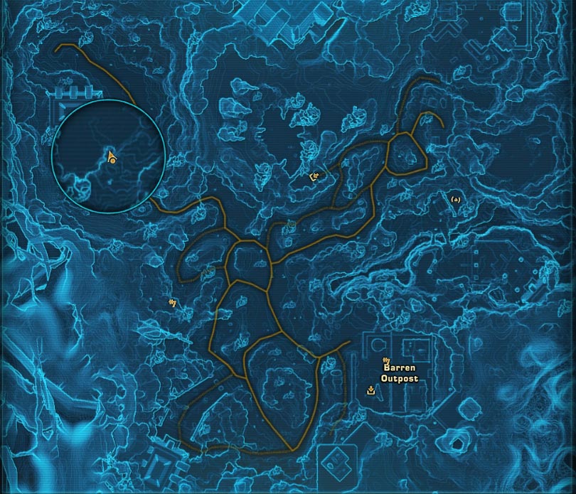 SWTOR Galactic History 94 Map