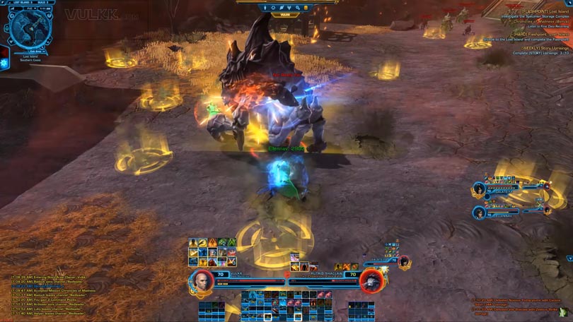 SWTOR Lost Island Flashpoint Guide Mini Boss - Putrid Shaclaw 2