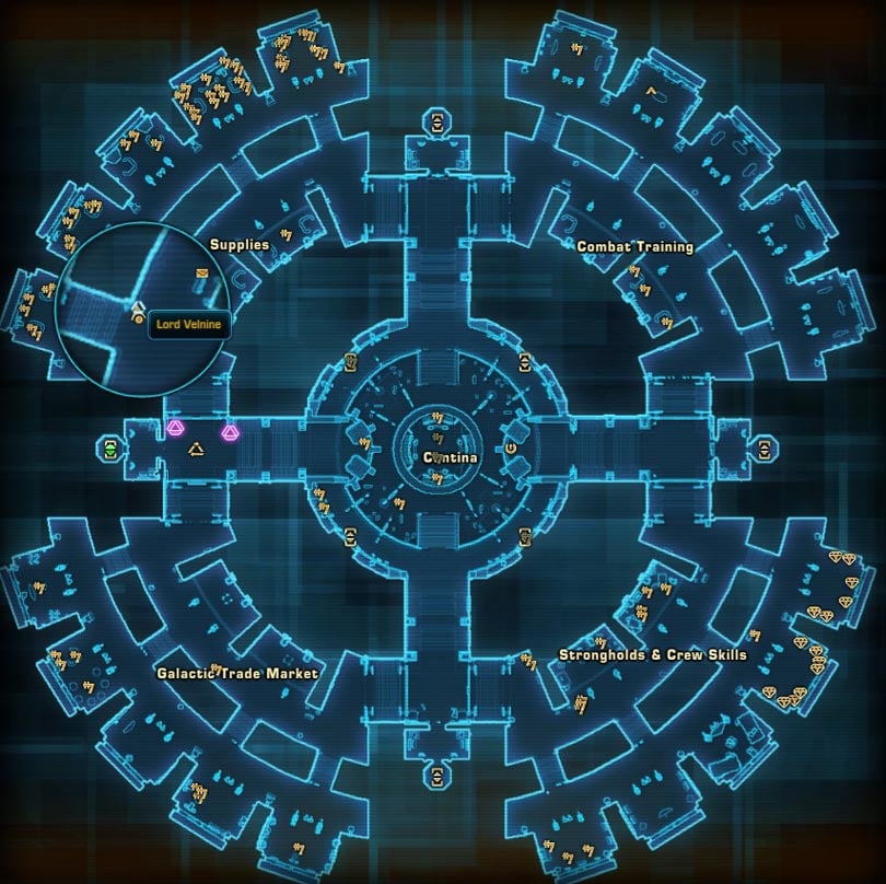 SWTOR Lost Island Flashpoint Starting Location for the Imperial Players