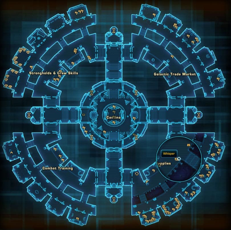 SWTOR Lost Island Flashpoint Starting Location for the Imperial Players