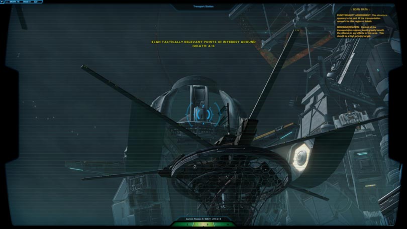 Scouting Iokath - Transport Station