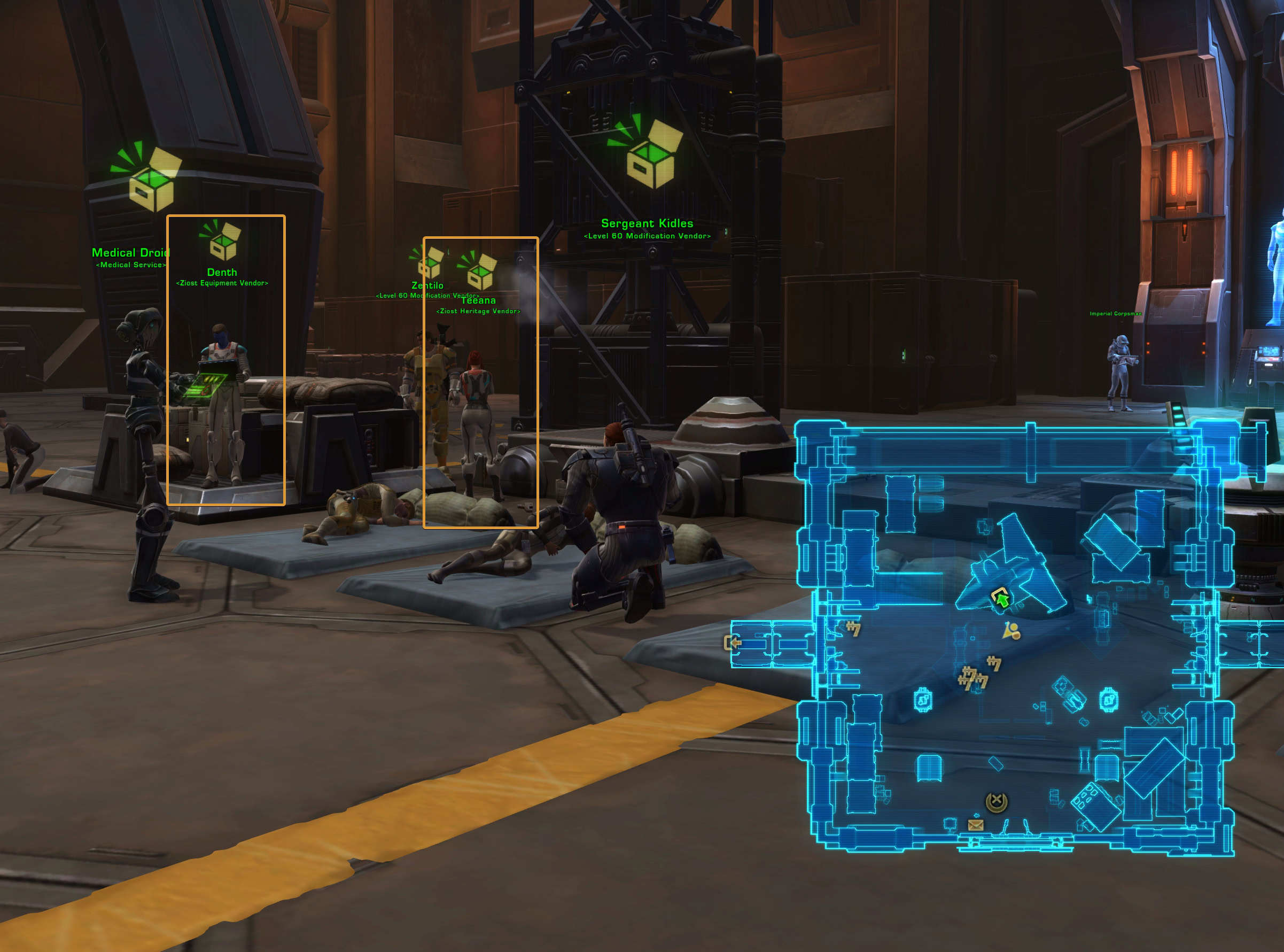 Ziost Vendors Location