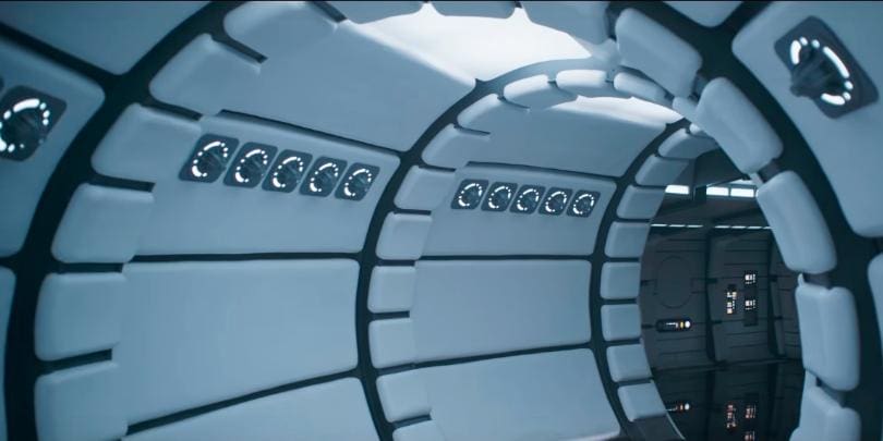 Millennium Falcon New Look for the Han Solo Movie Interior