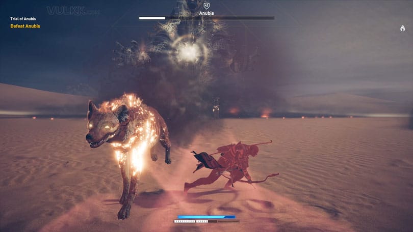 Assassin's Creed Origins Trial of Anubis Burning Hyenas
