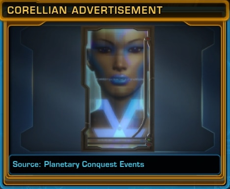 Corellian Advertisement