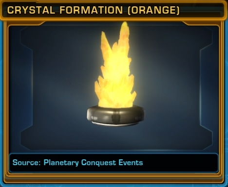 Crystal Formation (Orange)