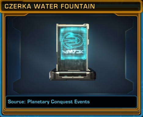 Czerka Water Fountain