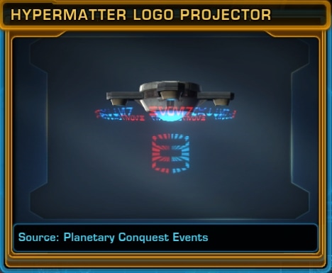 Hypermatter Logo Projector