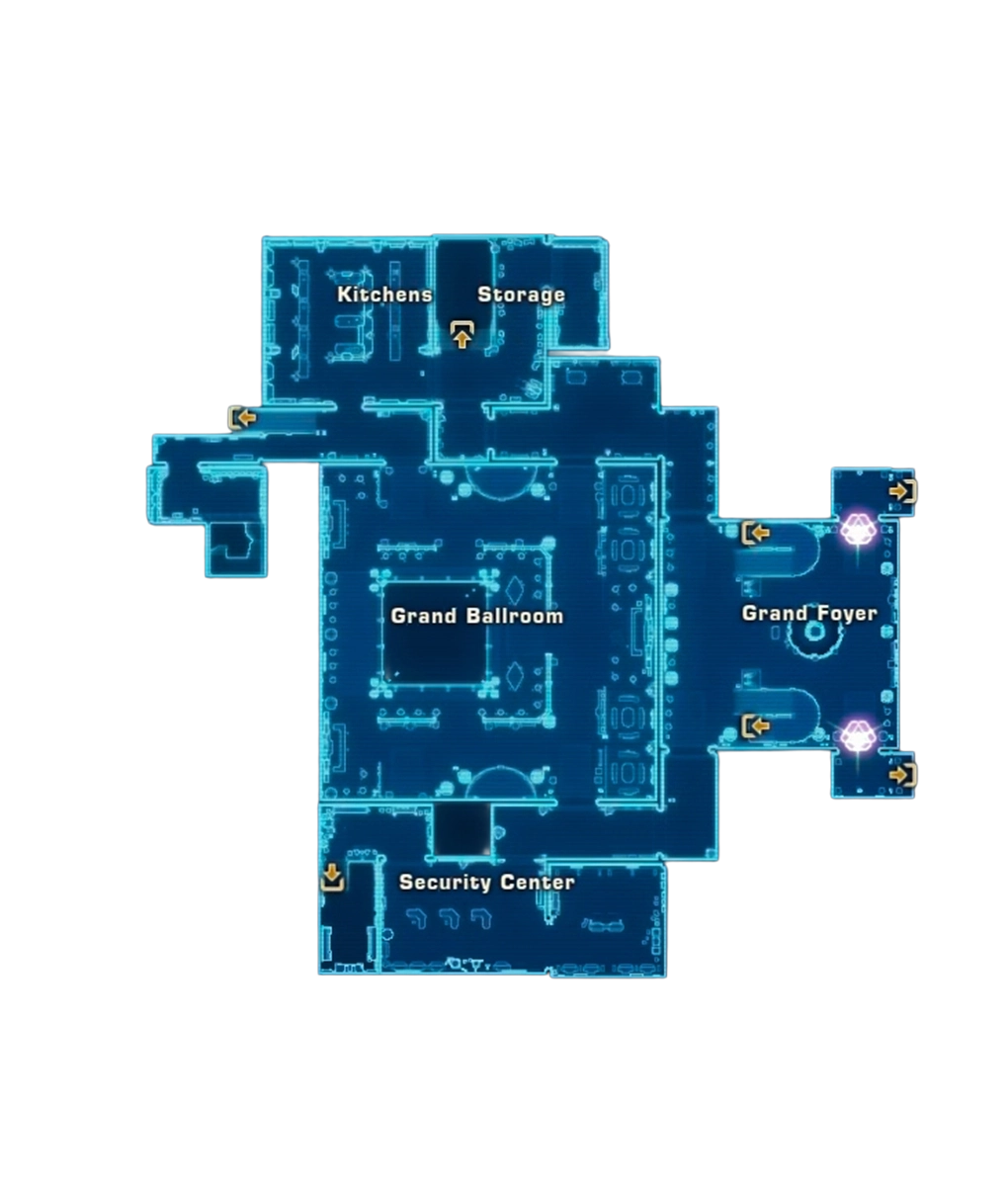 Palace of the Eternal Dragon - Level 2 Map