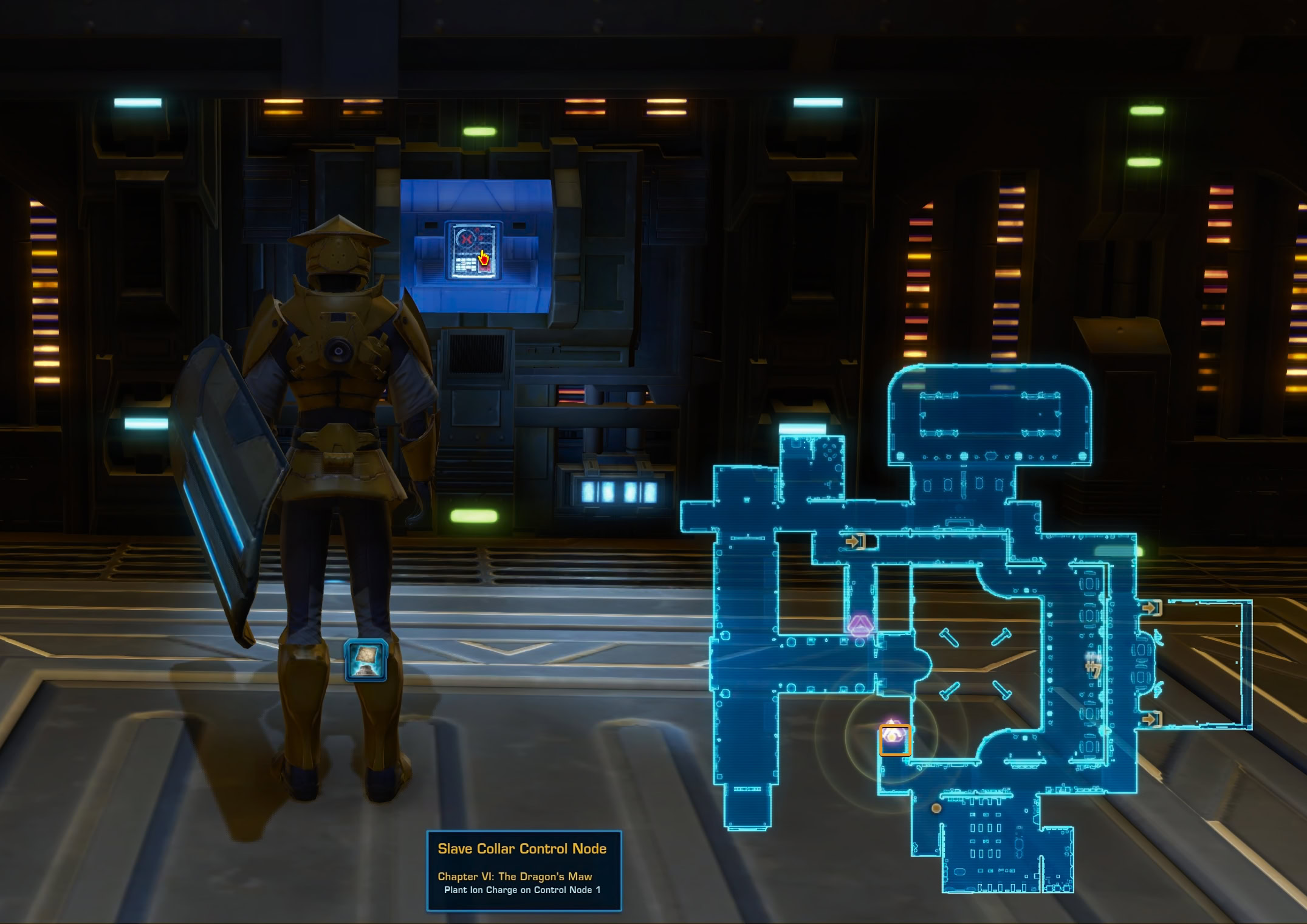 Plant Ion Charge on Control Node 1