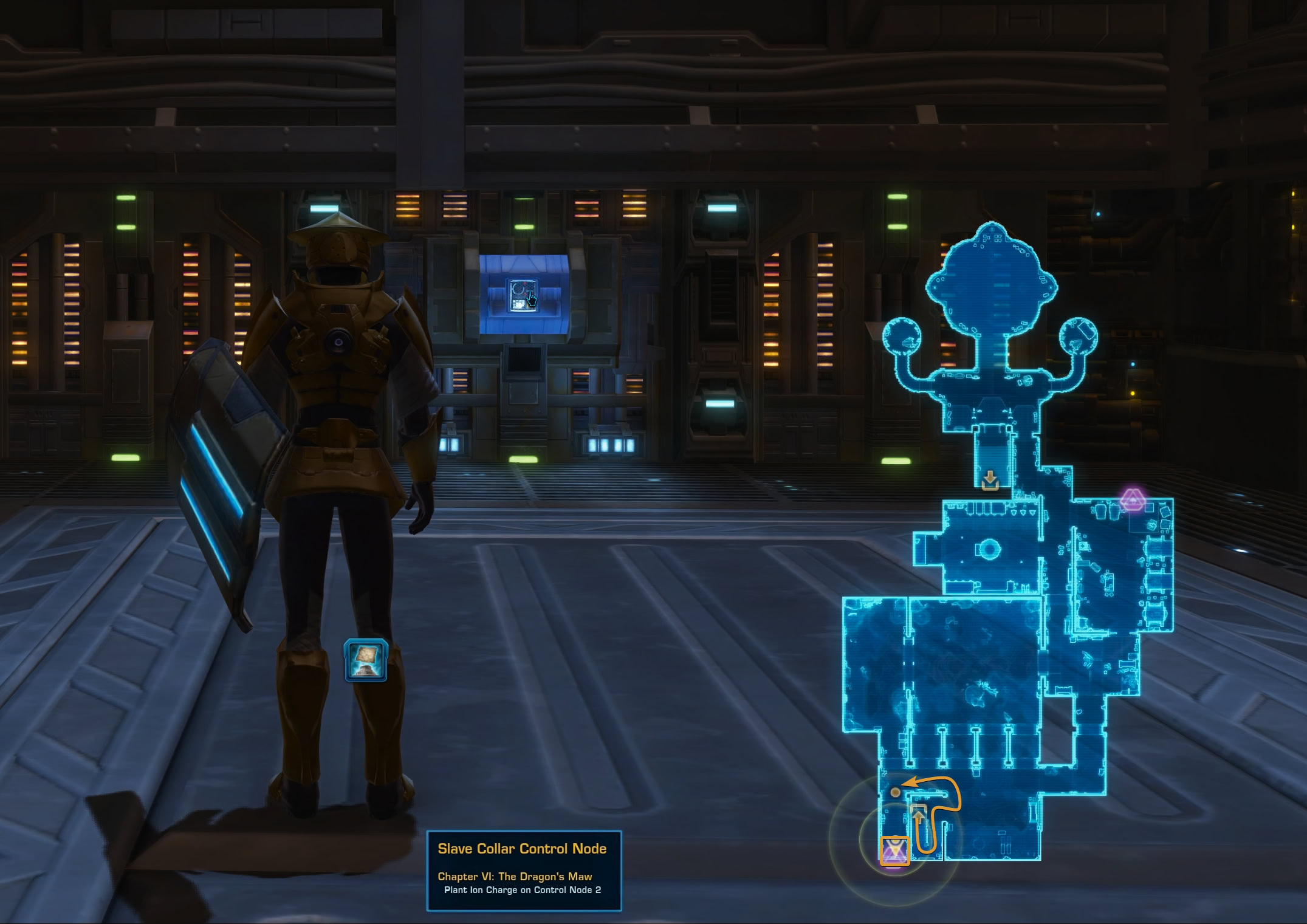Plant Ion Charge on Control Node 3