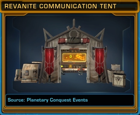 Revanite Communication Tent