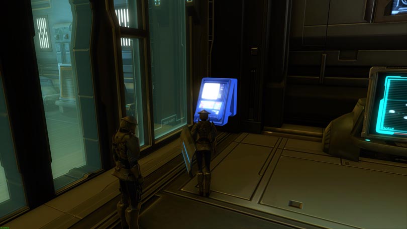 SWTOR KOTET Chapter 6 Dragon's Maw Bous Mission - Data Room Console