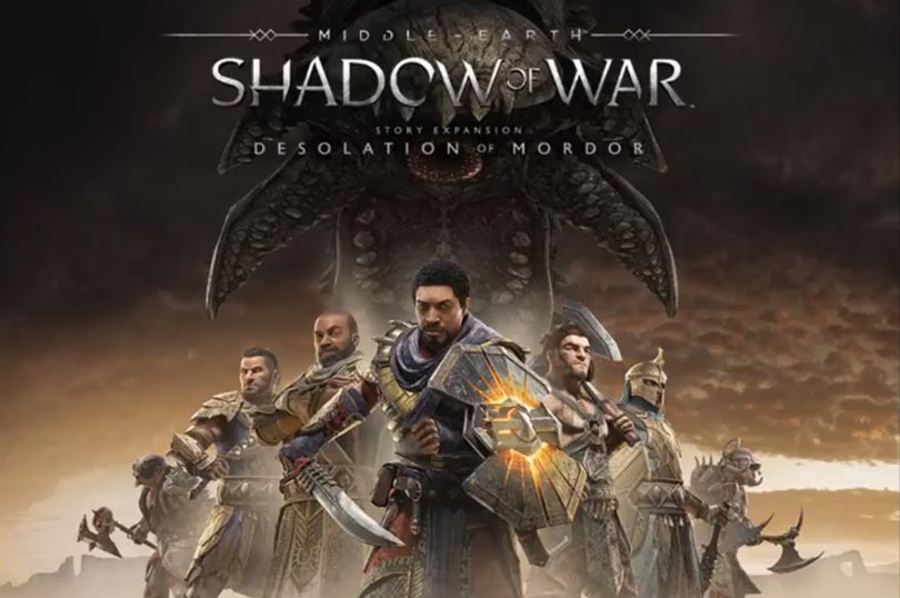 Shadow of War Desolation of Mordor DLC Poster