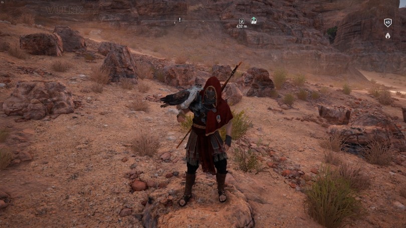 Assassin's Creed Origins Animus Control Panel Characters Skins - Roman Scout