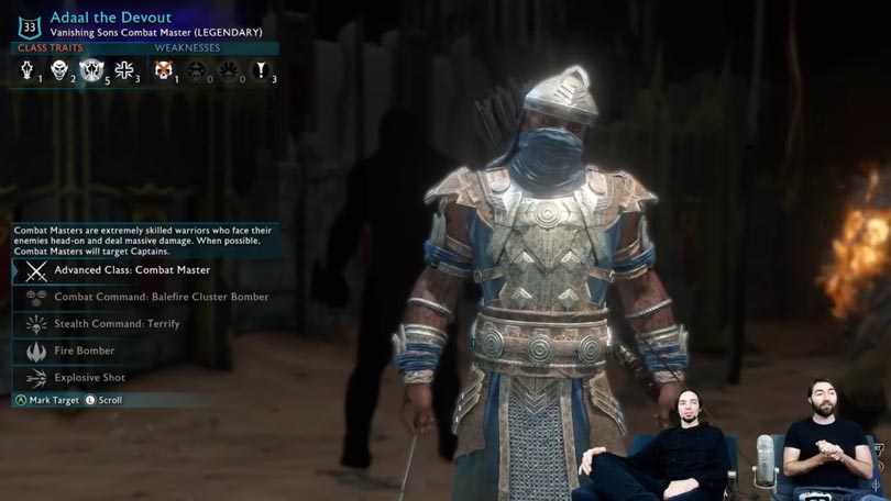 Shadow of War Desolation of Mordor DLC - New Mercenary Traits